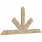 Ekena Millwork Saratoga Rough Sawn Timber Gable Bracket, Douglas Fir, 84"W x 38"H x 2"D x 6"F, 11/12 Pitch GBW084X38X0206SAR00RDF - alternate 3